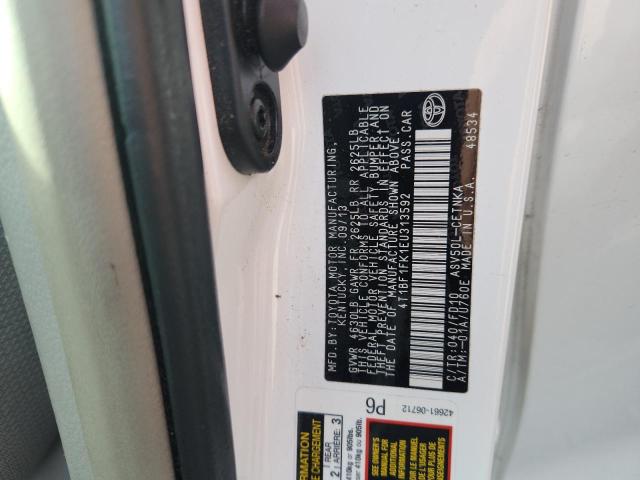 2014 TOYOTA CAMRY L - 4T1BF1FK1EU313592