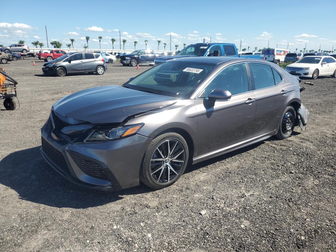 Lot #3297181893 2022 TOYOTA CAMRY NIGHT SHADE