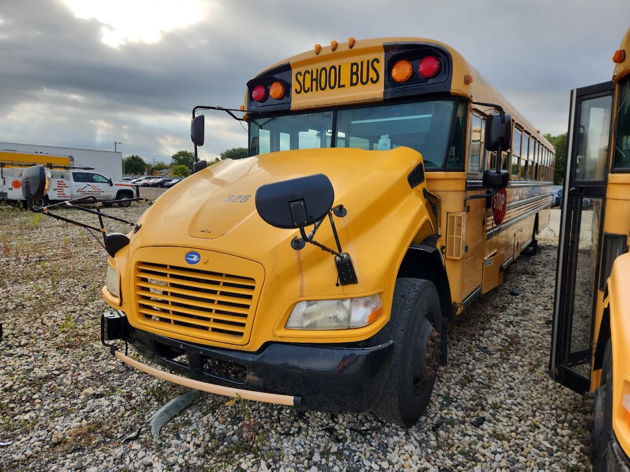 Lot #3268363265 2012 BLUE BIRD SCHOOL BUS