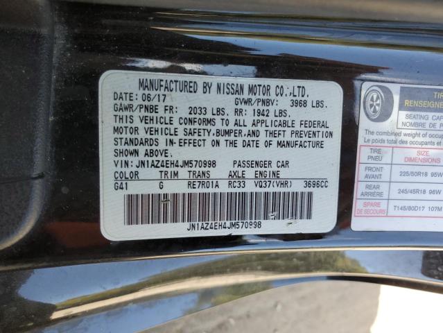 2018 NISSAN 370Z BASE #3283775436