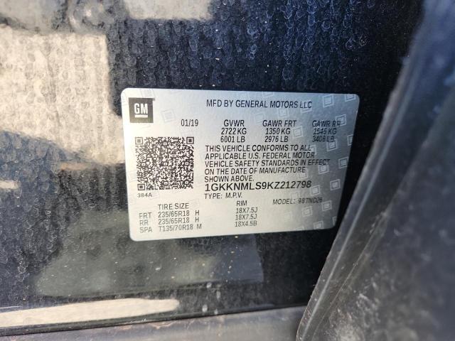 2019 GMC ACADIA SLT #3296293453