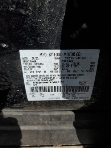 2023 FORD EXPLORER P 1FM5K8AB7PGB98152