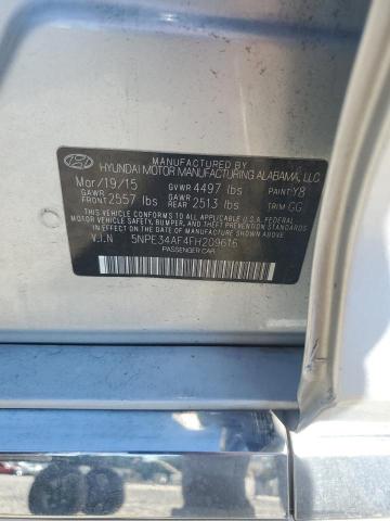 2015 HYUNDAI SONATA SPO - 5NPE34AF4FH209616