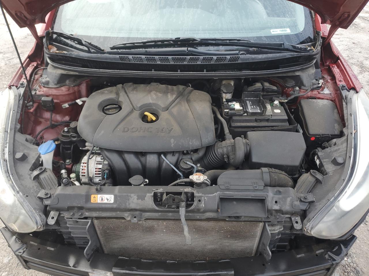 Lot #3287725180 2016 HYUNDAI ELANTRA SE