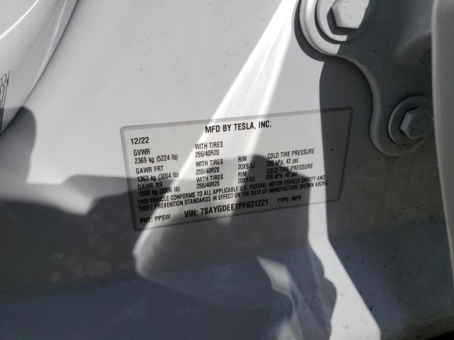 2023 TESLA MODEL Y - 7SAYGDEE1PF631221