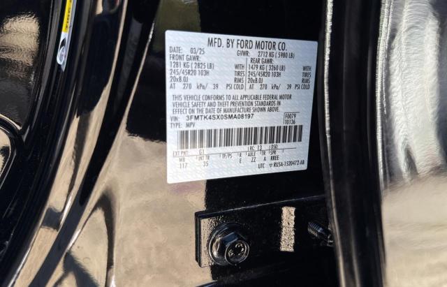 2025 FORD MUSTANG MACH-E GT 3FMTK4SX0SMA08197