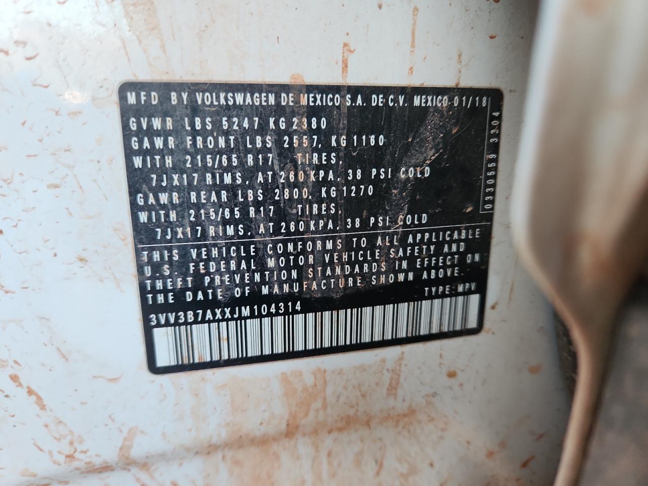 VOLKSWAGEN TIGUAN SE