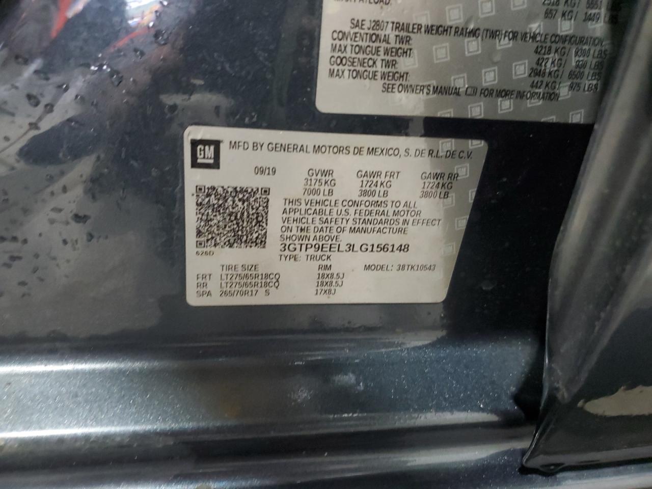 GMC SIERRA 1500 K1500 AT4