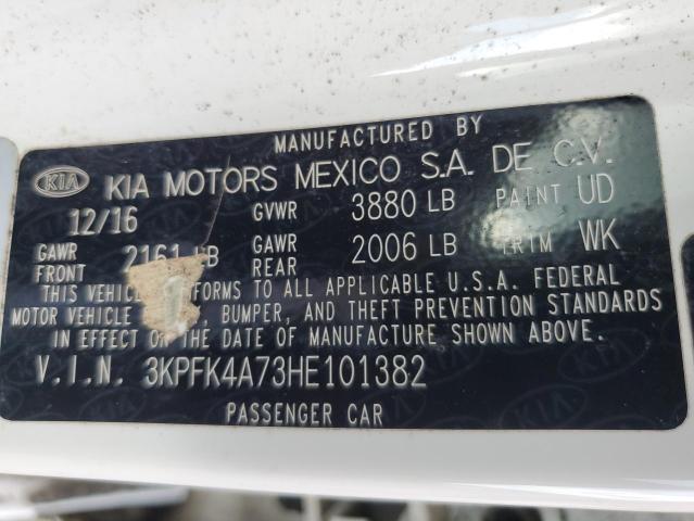 2017 KIA FORTE LX - 3KPFK4A73HE101382