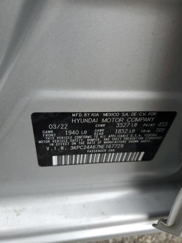 2022 HYUNDAI ACCENT SE - 3KPC24A67NE167729
