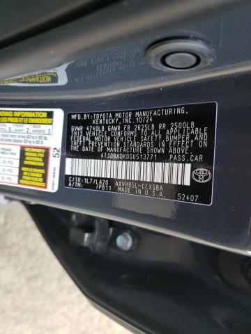 2025 TOYOTA CAMRY XSE - 4T1DBADK0SU513771