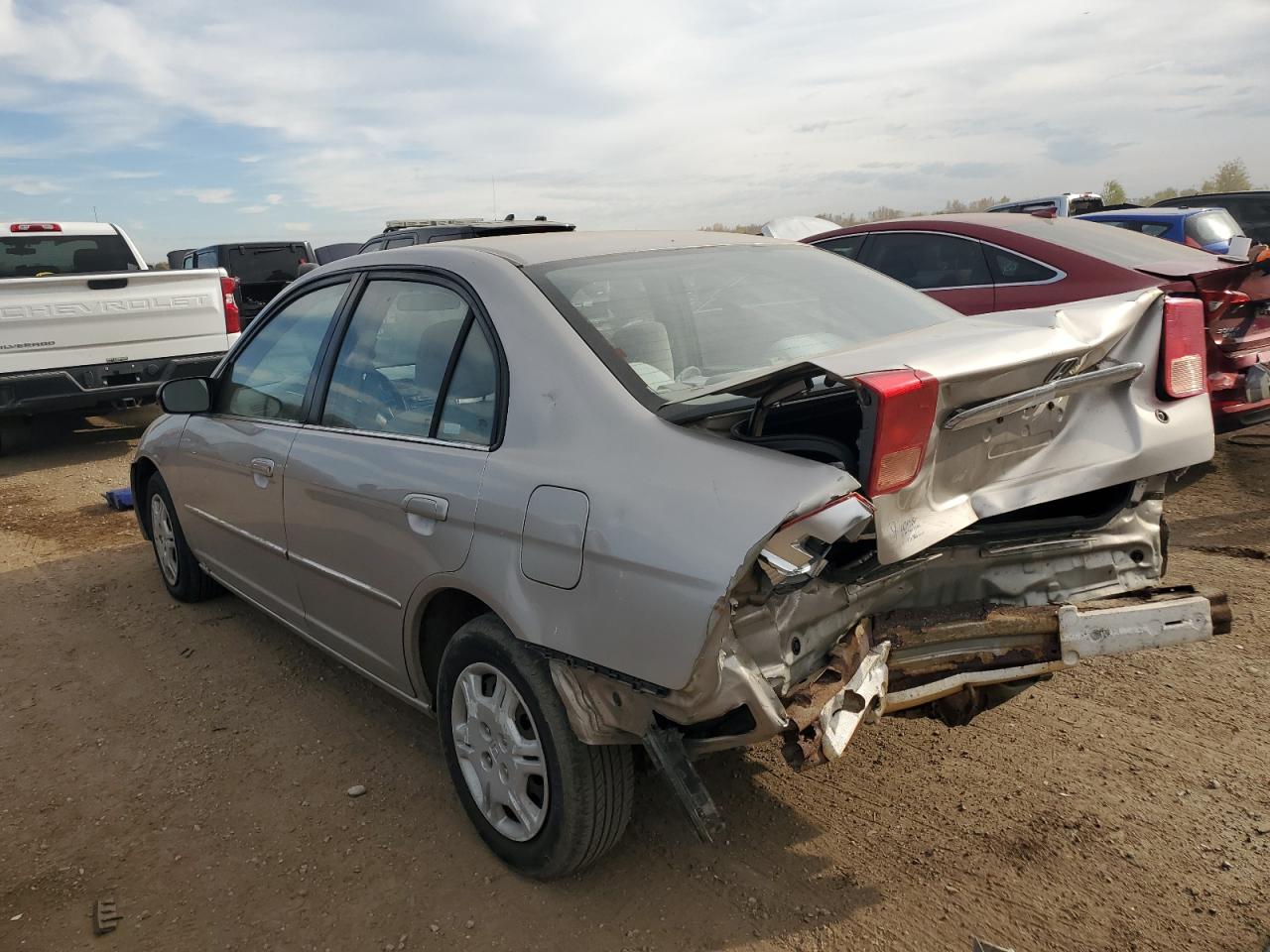 Lot #3290046260 2002 HONDA CIVIC LX