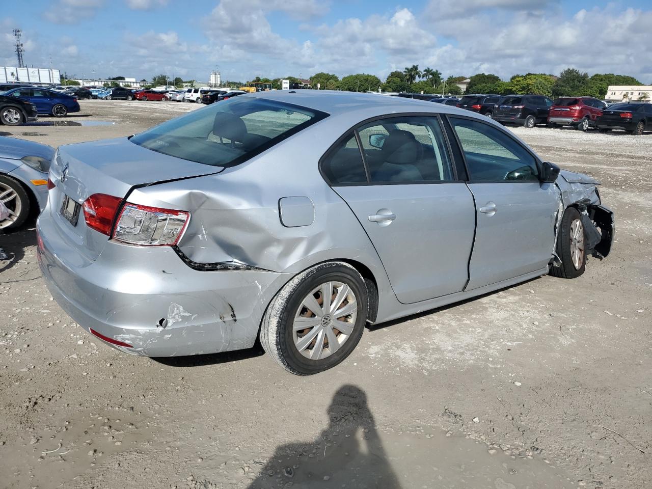 Lot #3302798925 2014 VOLKSWAGEN JETTA BASE