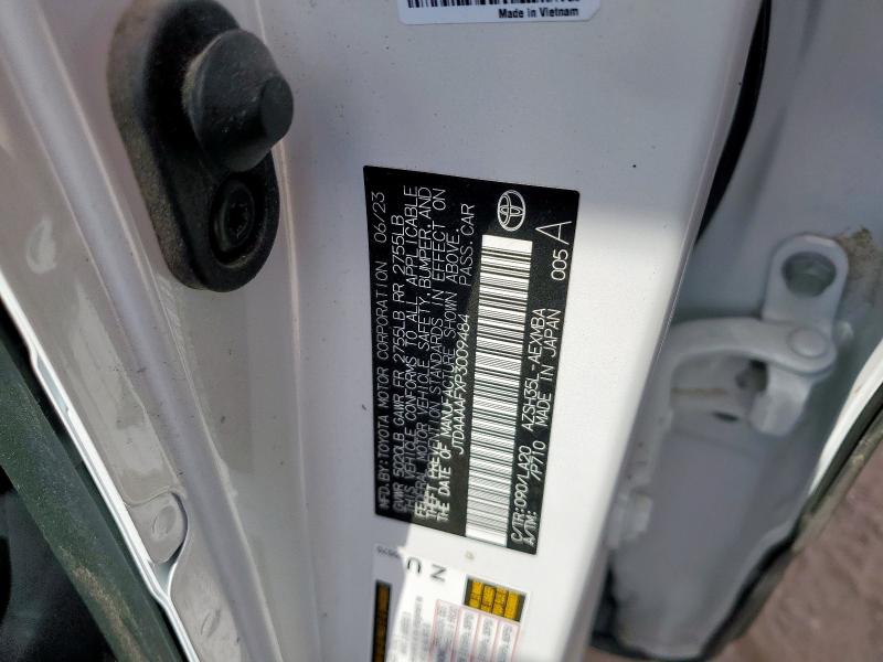 2023 TOYOTA CROWN XLE JTDAAAAFXP3009484