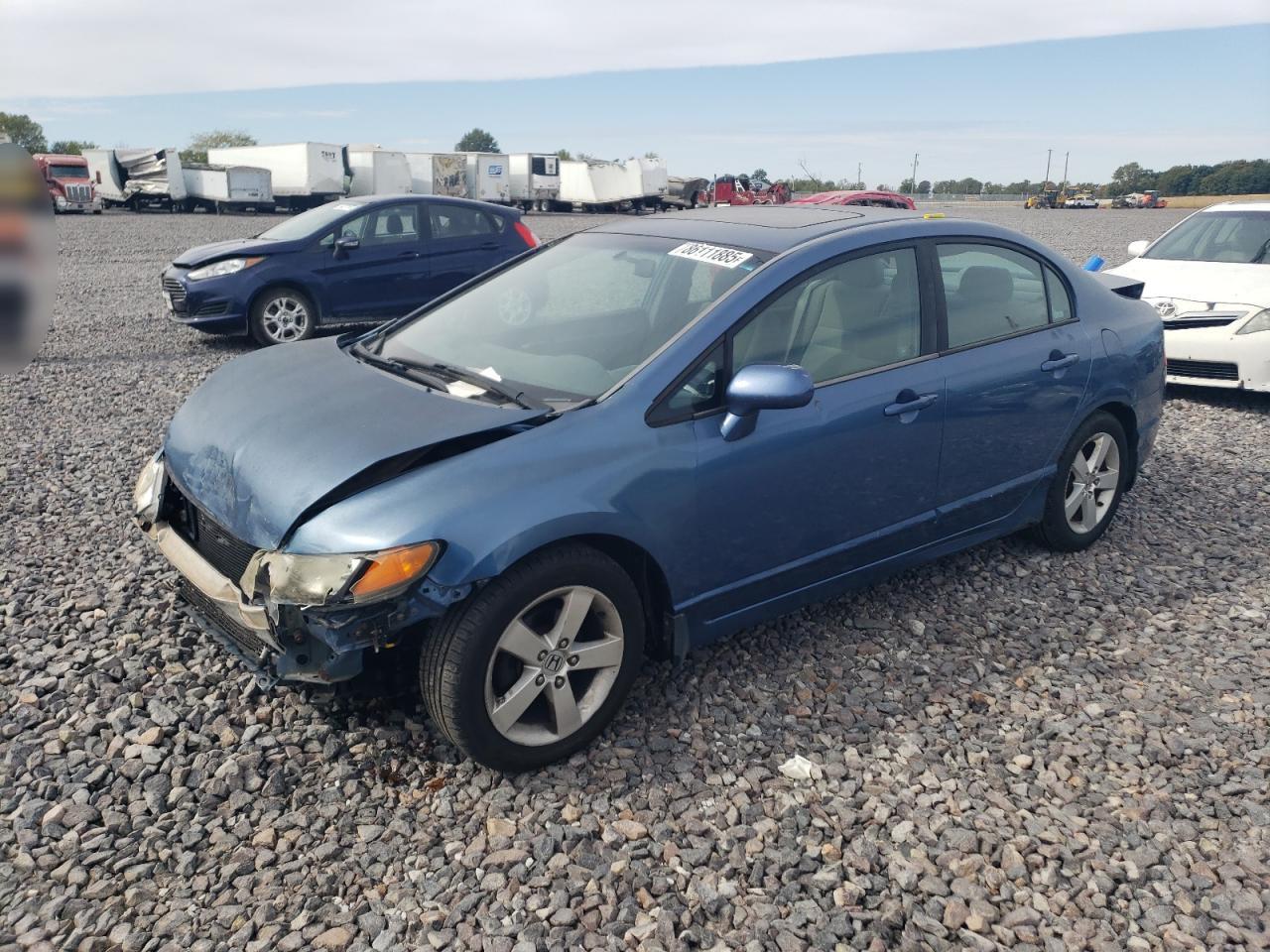 Lot #3276460658 2006 HONDA CIVIC EX
