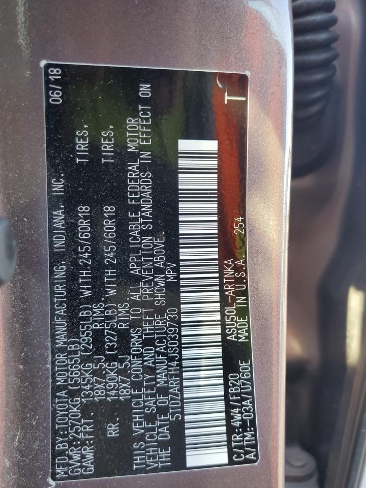 TOYOTA HIGHLANDER LE