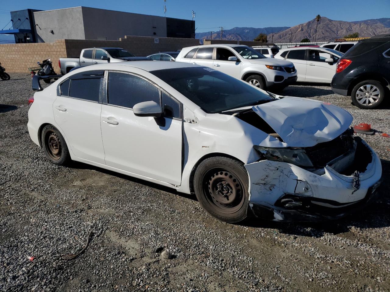 Lot #3302766357 2015 HONDA CIVIC LX
