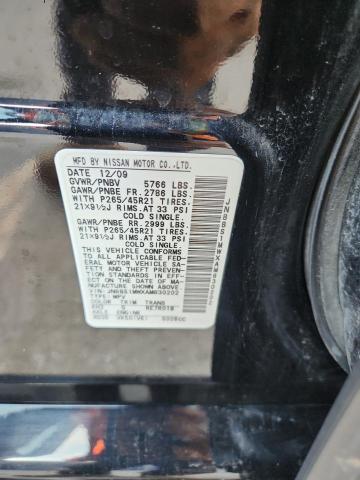 2010 INFINITI FX50 - JN8BS1MWXAM830202