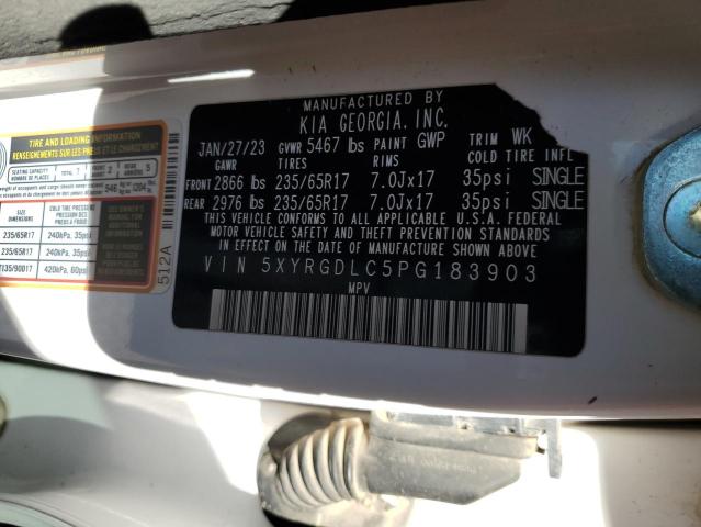 2023 KIA SORENTO LX 5XYRGDLC5PG183903