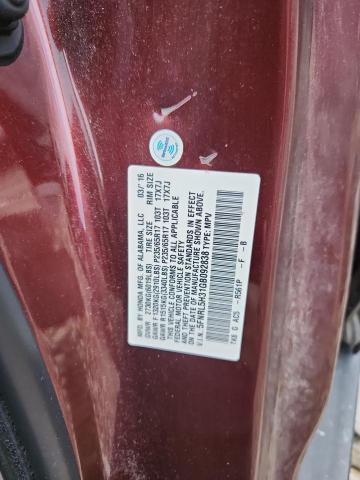 2016 HONDA ODYSSEY SE - 5FNRL5H31GB092838