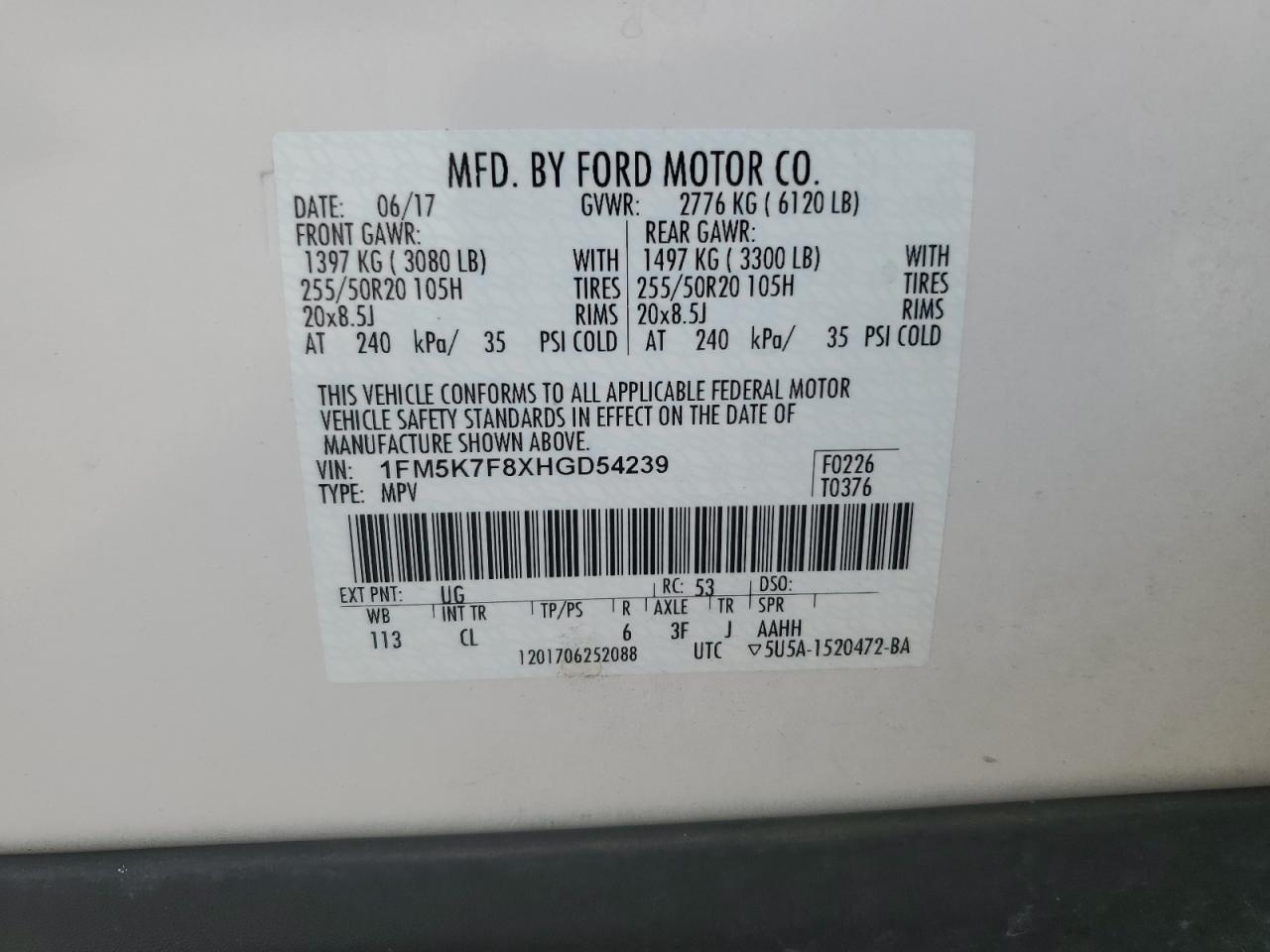 FORD EXPLORER LIMITED