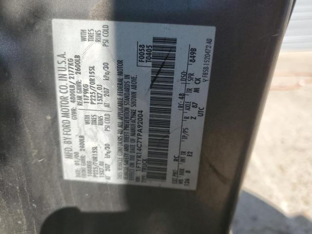 2000 FORD RANGER SUP #3294406531