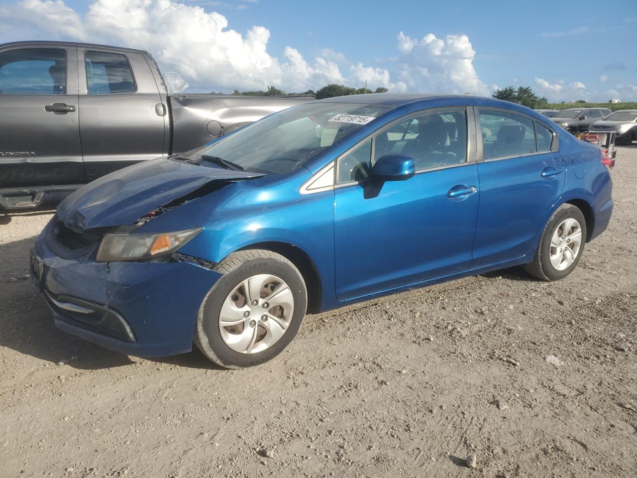 Lot #3277023164 2013 HONDA CIVIC LX
