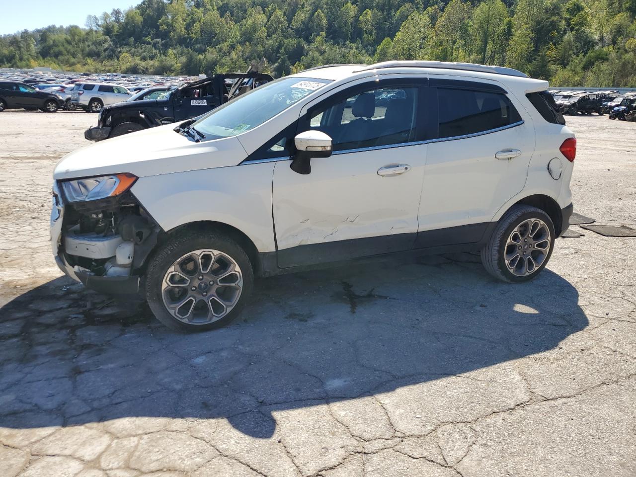 Lot #3282390293 2019 FORD ECOSPORT TITANIUM