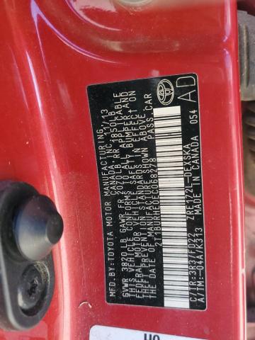 2014 TOYOTA COROLLA L - 2T1BURHE0EC068278