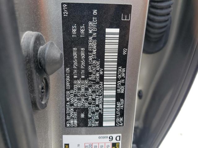 2020 LEXUS GX 460 PRE JTJAM7BX8L5252644