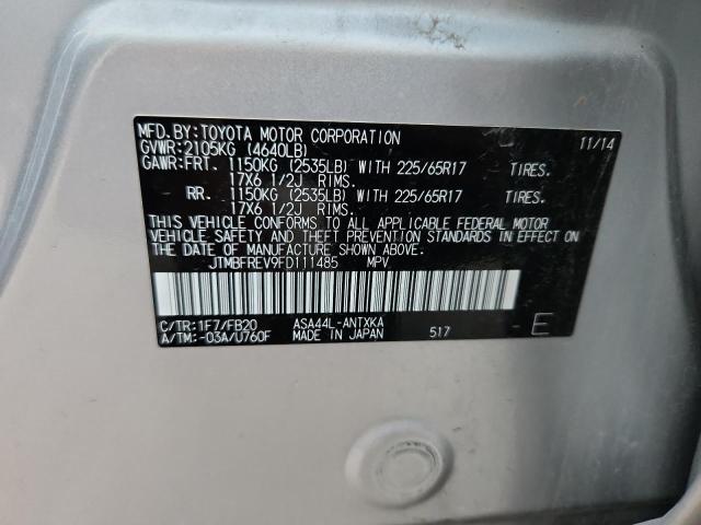 2015 TOYOTA RAV4 LE #3280478140