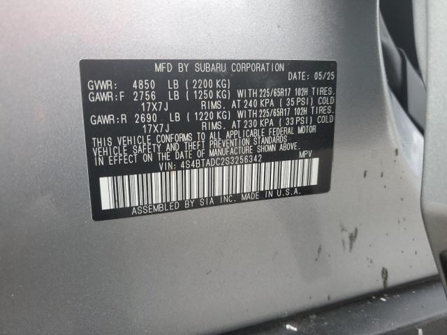 2025 SUBARU OUTBACK PR #3304797352