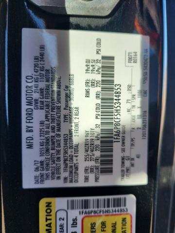 2017 FORD MUSTANG GT #3292413285