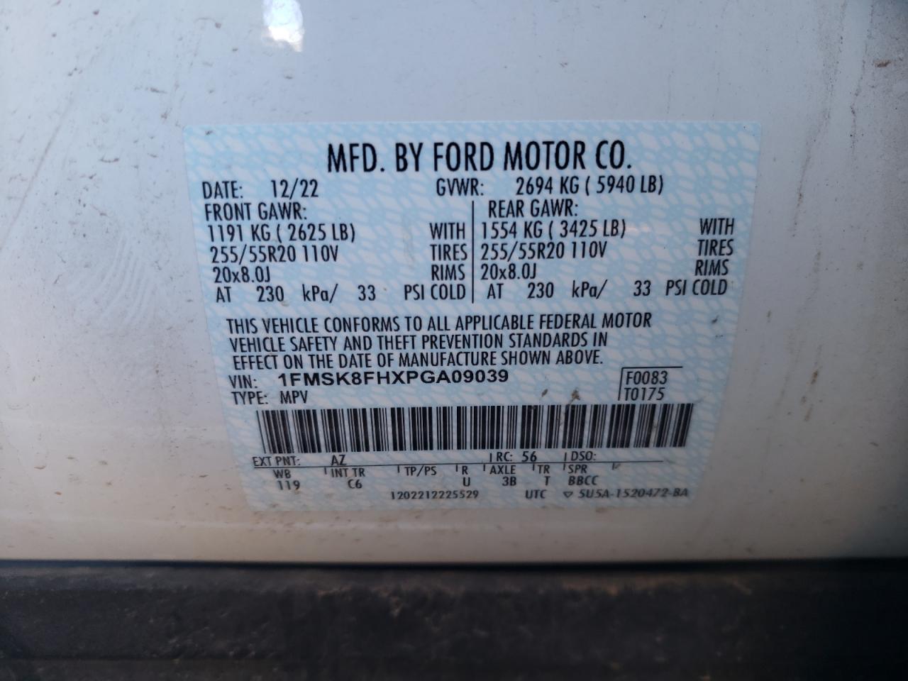 FORD EXPLORER LIMITED