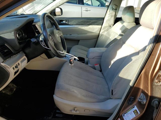 2012 SUBARU LEGACY 2.5 #3281634420