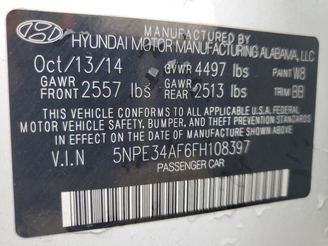 2015 HYUNDAI SONATA SPO #3302816915