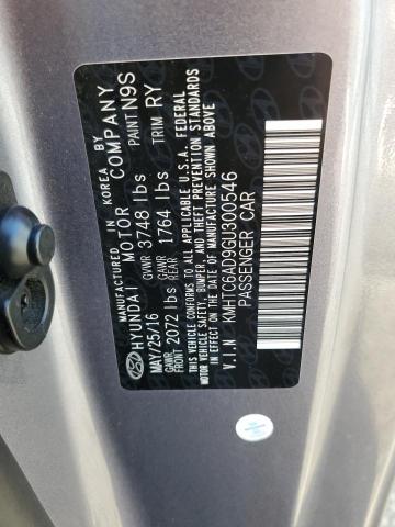 2016 HYUNDAI VELOSTER #3308358372