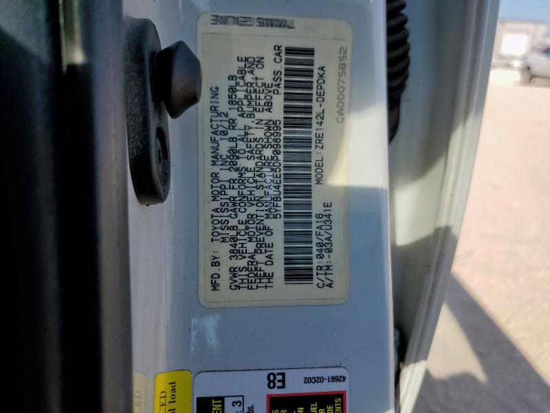 2013 TOYOTA COROLLA BA #3290405762