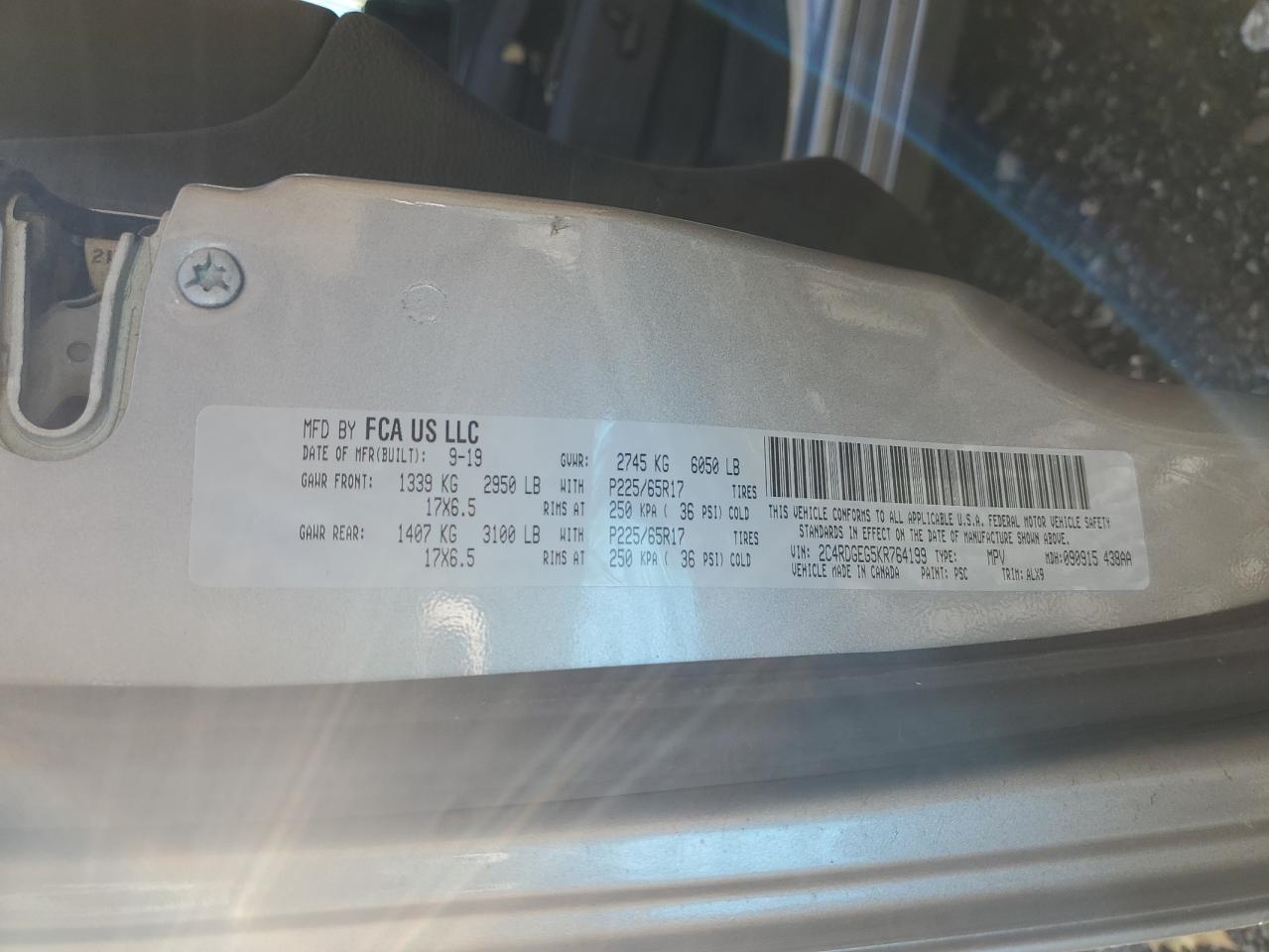 DODGE GRAND CARAVAN GT