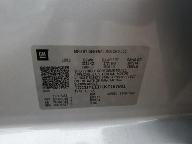 2019 CHEVROLET SILVERADO #3310602311