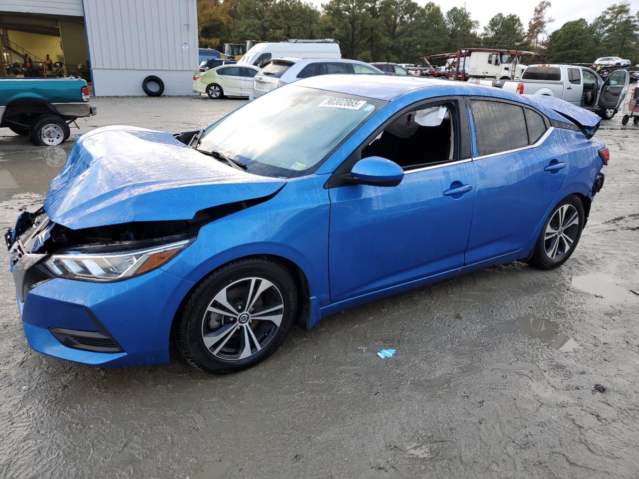 Lot #3297147517 2021 NISSAN SENTRA SV