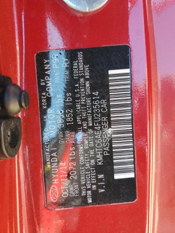 2015 HYUNDAI VELOSTER T #3285934562