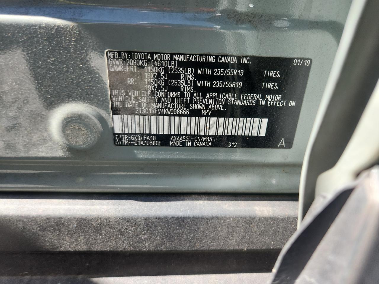 TOYOTA RAV4 XLE PREMIUM