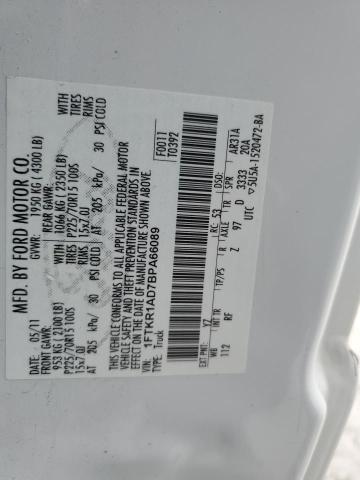 2011 FORD RANGER #3285806659