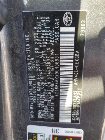 2009 TOYOTA CAMRY HYBR #3280734567