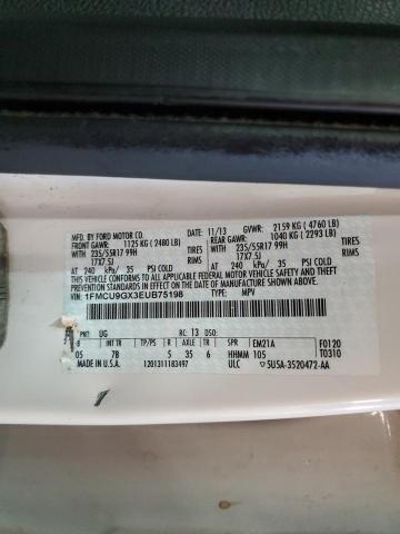 2014 FORD ESCAPE SE - 1FMCU9GX3EUB75198