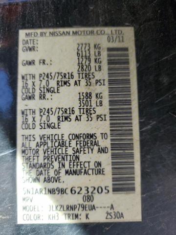 2011 NISSAN PATHFINDER #3292326265