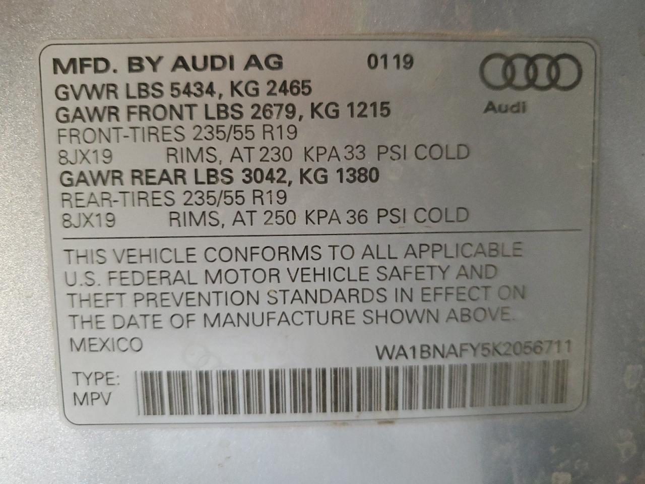 AUDI Q5 PREMIUM PLUS