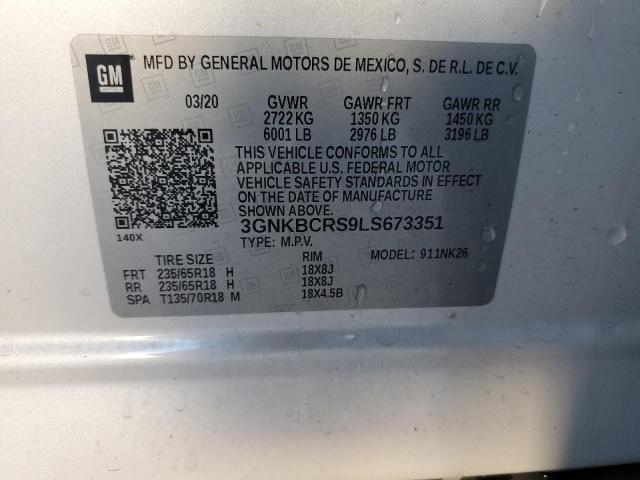 2020 CHEVROLET BLAZER 2LT #3301741327