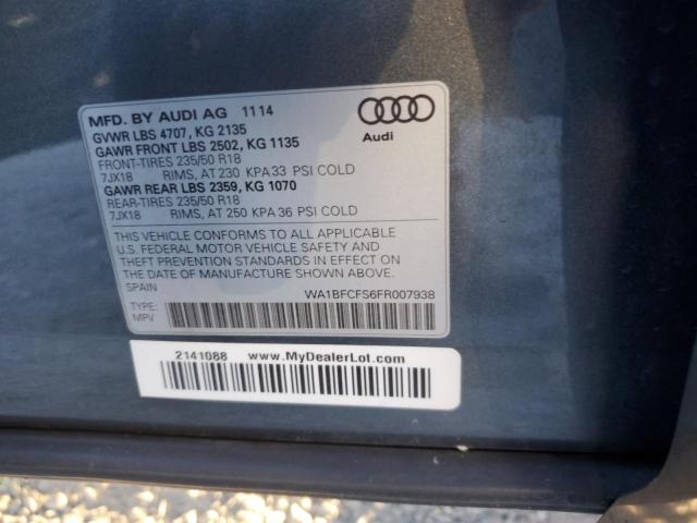 2015 AUDI Q3 PREMIUM #3281556390